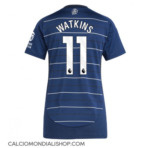 Maglie da calcio Aston Villa Ollie Watkins #11 Terza Maglia Femminile 2024-25 Manica Corta